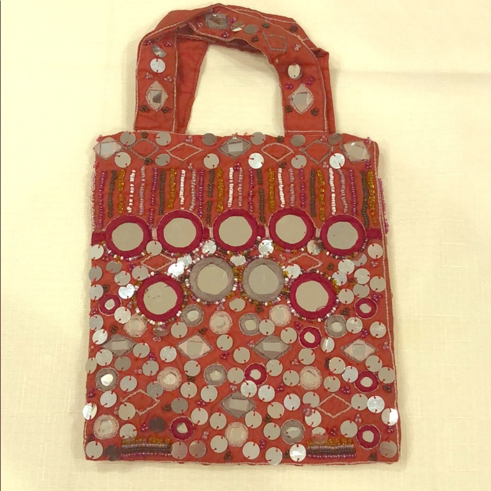 Moyna handbag / purse / mirrored